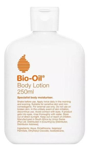 Bio Oil Loción Corporal Hidratación Profunda Liviana X  250 0 Bio Oil Loción Corporal Hidratación Profunda Liviana X  250 0