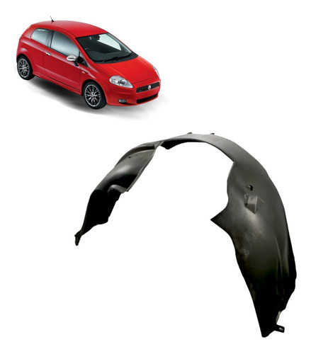 Guardaplast Pasarrueda Delantero Fiat Punto 2007/2012 0