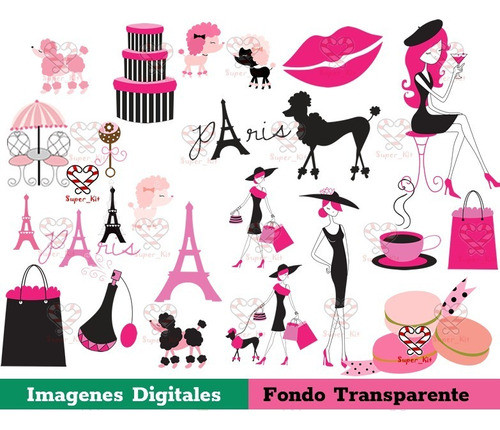 Paris Cliparts Png Papeles Fondos 1