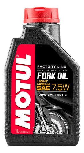 Oléo Suspensão Motul Factory Line Light/medium Sae 7.5w 1l 0