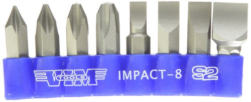 Vim Tools Impact-8 Calidad S2 Bit Set - 8 Pz. 0