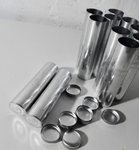 10 Unid Tubos Vacíos 22 Mm Para Flex Dental Deflex 1