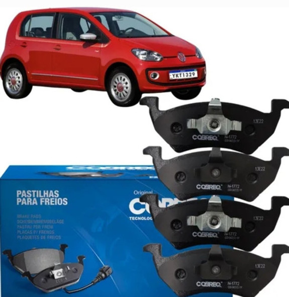 Pastillas De Freno Volkswagen Up 1.0 Mpi (take Up) 14   Tev 0