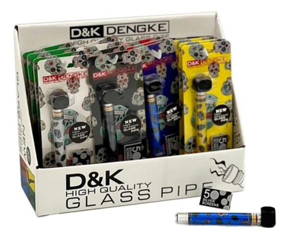 Pipa Vidrio Metal Dengke Color Rejilla Cazuela Kit Pack Set 0
