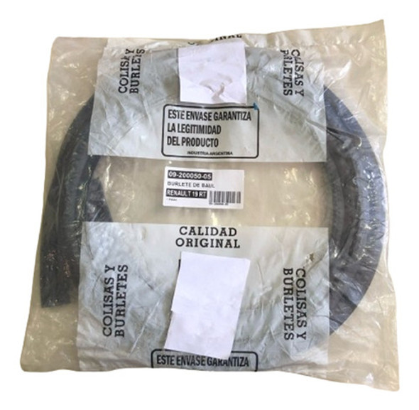 Burlete De Baúl Renault 19 Rt Calidad Original 0 Burlete De Baúl Renault 19 Rt Calidad Original 0