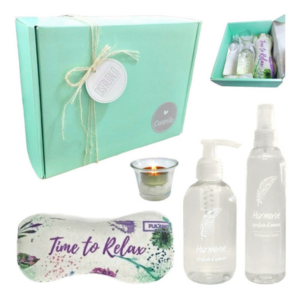 Relax Regalo Box Spa Zen Jazmín Kit Aroma Set N47 Disfrutalo 0