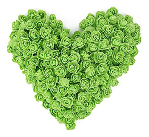 500pcs Mini Cabezas De Rosas De Flores Artificiales, Insunsi 0