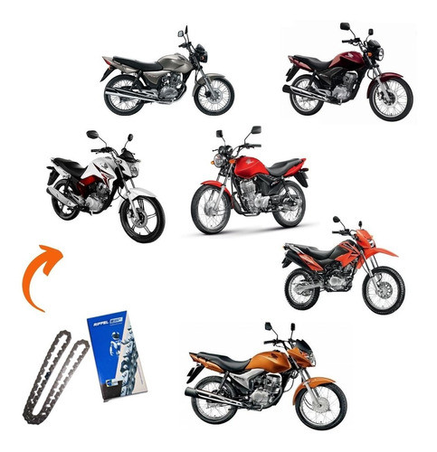 Corrente De Comando Riffel Bros Titan 150 2004 A 2015 1
