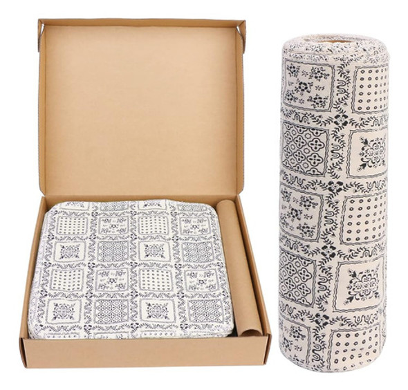 Unimeix 24 Pack Toallas De Papel Reutilizables Rollo Lavable 0