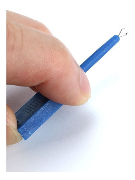 Kit X6 Conectores Pinzas Hook Clip Gancho Multimetro 1