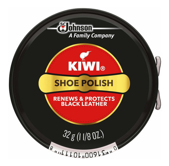 Kiwi Black Shoe Paste Polish 1-1 / 8 Onzas, Pequeño 0