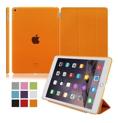 Para iPad 2 Funda De Aire 6 Slim Naranja Magnético Cubre Y G 0
