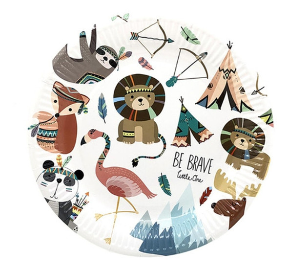 Plato Tippy - 23 Cm X 10u - Universo Mágico 0