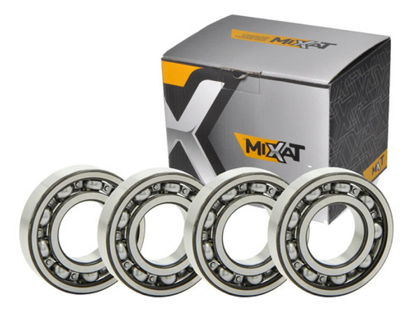 Kit X4 Ruleman Rueda Delantera Renault 12 Todos Los Modelos 1