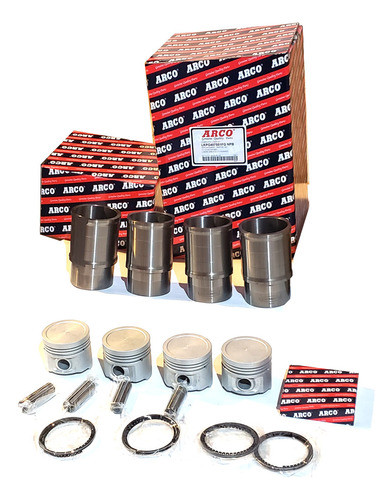 Kit Pistones Camisa Aros 75mm Citroen Peugeot 1.4 Carburado 0