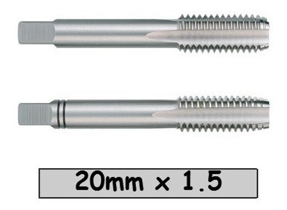 Juego De 2 Piezas De Macho 20mm X 1.5 Codigo M20m15 0