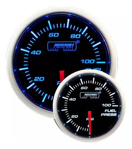 Reloj Presión Combustible Fuel Press Prosport Performance 0
