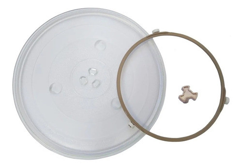 Kit Prato + Rodizio + Trevo  Microondas Brastemp Bmx35 Bms45 0