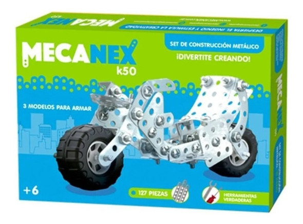 Mecanex K50 Juego Herramientas 127 Piezas Metalicas Armar 0