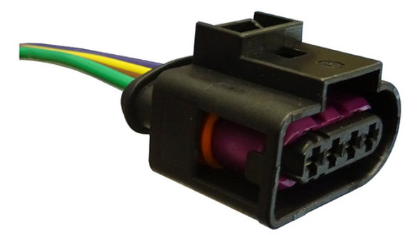 Ficha 4 Vias Vw Hembra Bobinas-varios 0