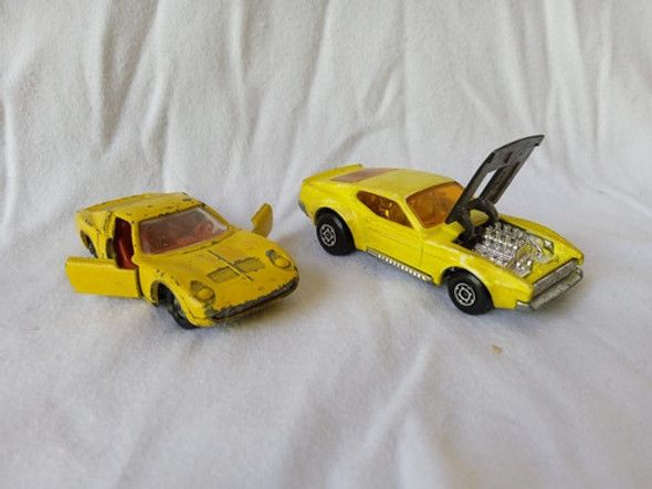 Lote De Dos Autos De Colección Matchbox De La Decada De 1970 1 Lote De Dos Autos De Colección Matchbox De La Decada De 1970 1