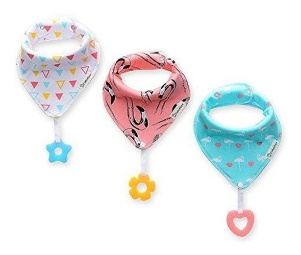 Baby Bandana Drool Baberos Para Drooling Y Dentición 3 Pack 1