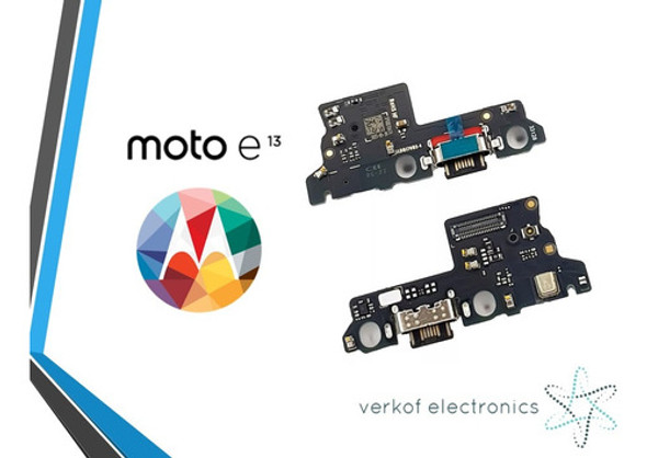 Placa De Carga Motorola Xt2345-2- Moto E13 Original 1
