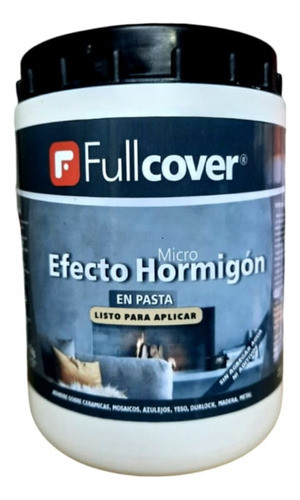 Revestimiento Efecto Hormigón  1 M2 En Pasta Tonalizable 0