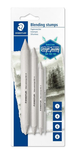 Difuminador Staedtler Blender P Mezclar Y Suavizar 4 Tamaños 0