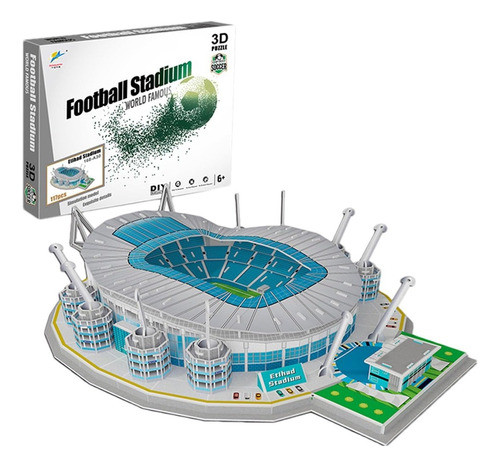 Puzzle 3d Estadio Manchester City 117 Piezas 0