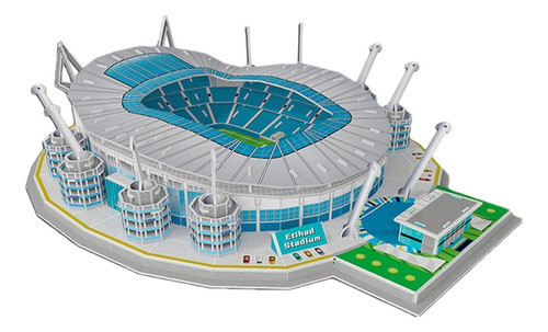 Puzzle 3d Estadio Manchester City 117 Piezas 1