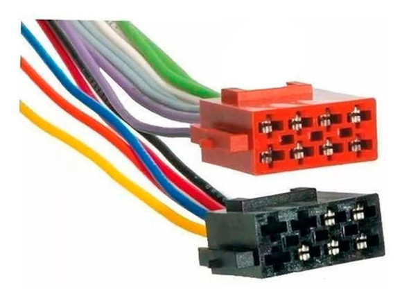 Ficha De Corriente Iso Enchufa En El  Estéreo Sonocar 0