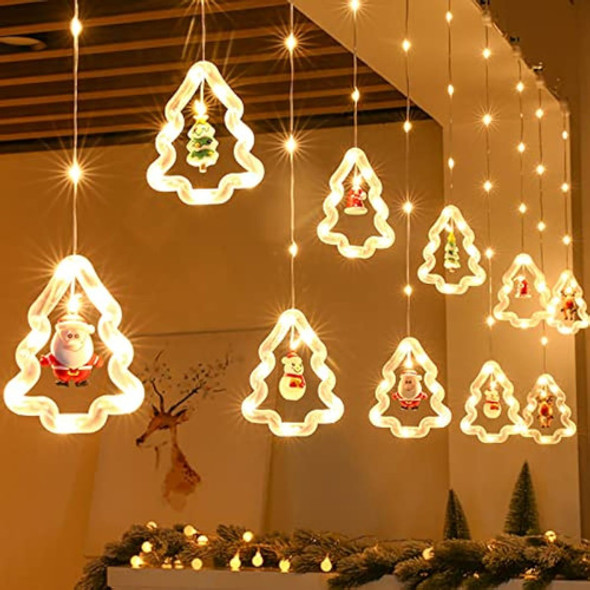 Elodieau Luces Navideñas De 10 Pies Para Ventana 1