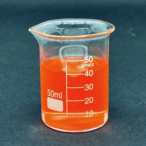 Copo Becker 50ml Forma Baixa Vidro Boro 3.3 1