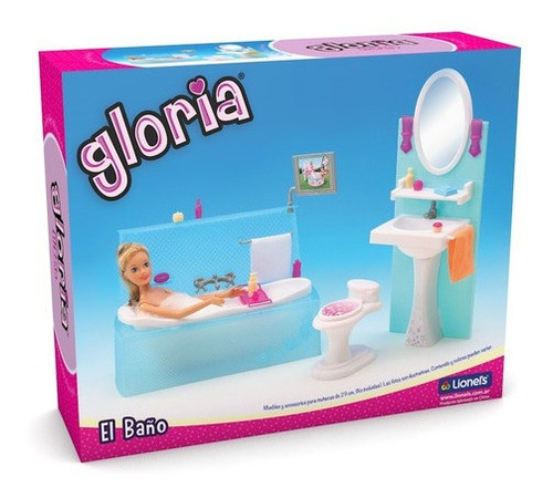 El Baño Muebles De Muñecas Gloria O Similares De 30 Cm 0