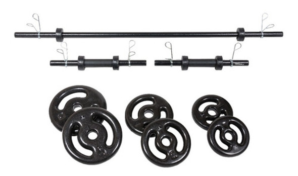 Kit Anilhas Emborrachadas 14kg Barra 1,50m 2 Barras 40cm Tor 0 Kit Anilhas Emborrachadas 14kg Barra 1,50m 2 Barras 40cm Tor 0