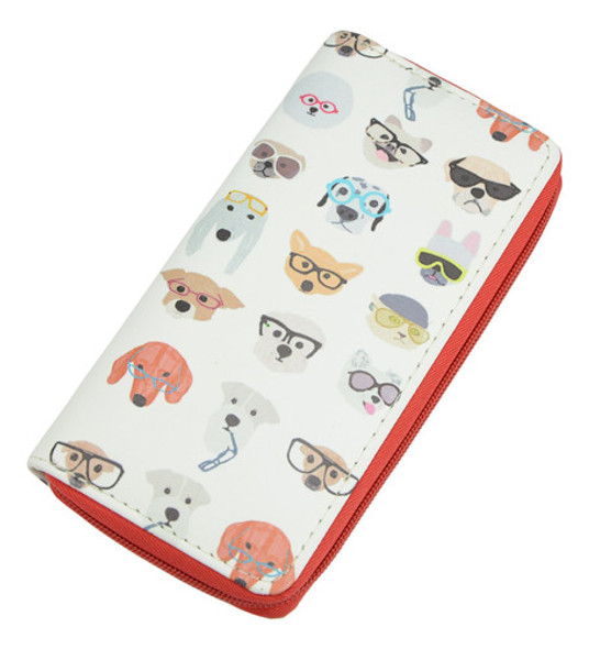 Ecohaso Mujeres Zip Around Organizador Monedero Pu Embrague 0