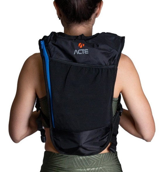 Mochila De Hiratação Adventure Cinza E Azul 1