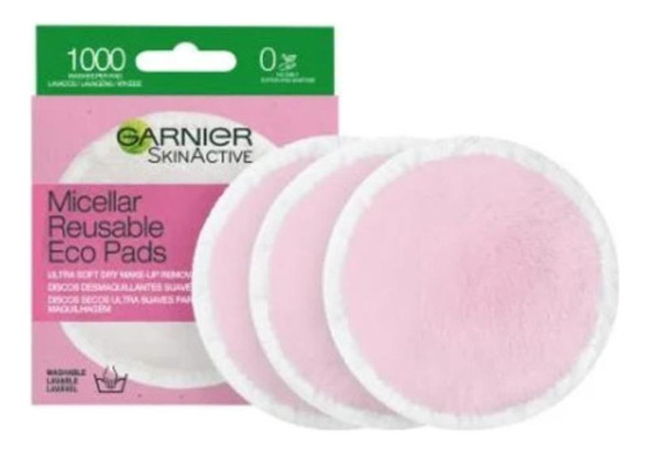 Garnier Eco Pad Discos Desmq Reutilizables 0