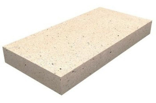 100 Refratário Tipo Plaqueta Churrasqueira 11,5x23x2,5 Cm 0