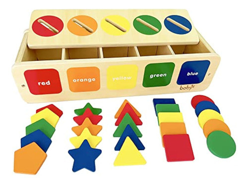 Dailyfunn Montessori Toys -caja De Aprendizaje 0