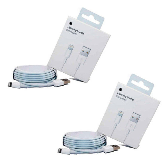 Cable iPhone Original Usb Lightning 2 Metros Promo X2 0