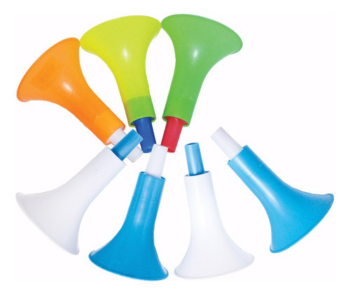 Cornetin Sonido Super Multicolor Cumpleaños Cotillon X 1 U 0