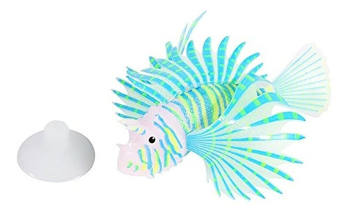 Yosoo Pez Leon Artificial Luminoso Pez Falso Acuario Pecera 1
