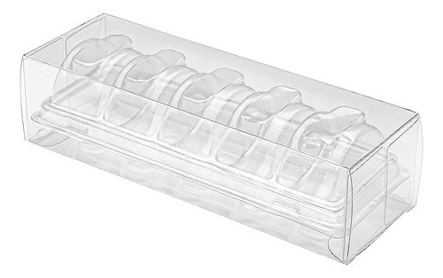 Sweet Vision Clear Plastic French Macaron Box - Se Adapta A 1