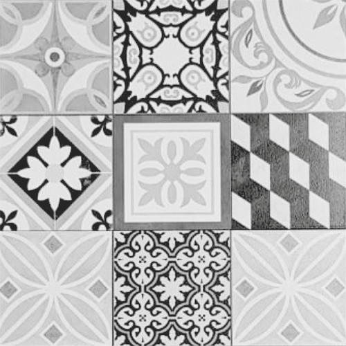 Cerámica Piso Pared Calcareo Gris 56 X 56cm Lourdes Vintage 0