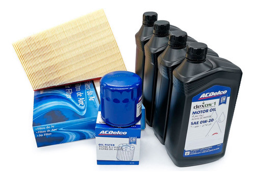Kit Filtros Y Lubricante Nuevo Onix / Onix Plus 1.2 3c 0