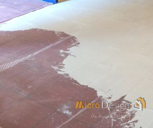 Malla Fibra De Vidrio Microcemento Revoque 90grs 50mts 5x5 1