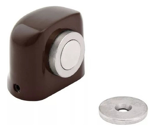 Tope Para Puerta Magentico Aluminio Vonder Color Marron Ft 0