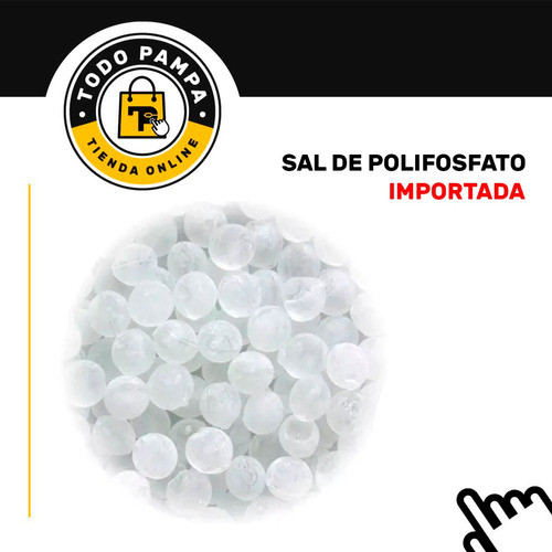 Sal Polifosfato Siliphos Alemania X 1/2 Kilo Filtro Boya 1